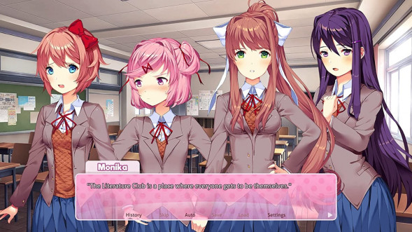Игра Doki Doki Literature Club Plus! [Nintendo Switch, русские субтитры] в Кирове