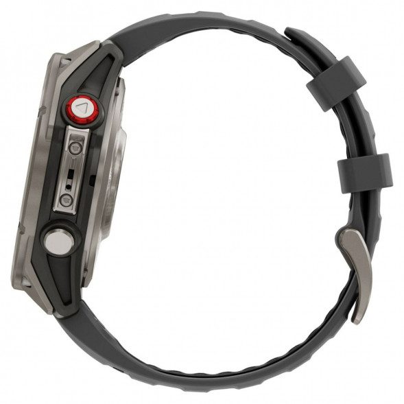 Умные часы Garmin Fenix 8 PRO, 51 мм, AMOLED, Sapphire, Titanium with Graphite/Black Silicone Band 010-03199-10 в Кирове