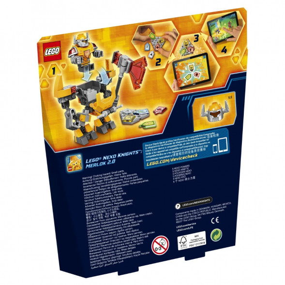 Конструктор LEGO Nexo Knights 70365 Боевые доспехи Акселя в Кирове