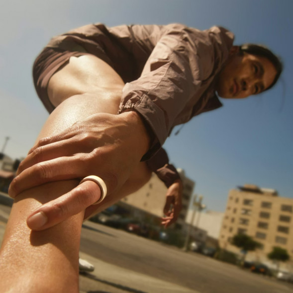 Умное кольцо Oura Ring 4 Ceramic (размер 5), Морской прилив/Tide в Кирове