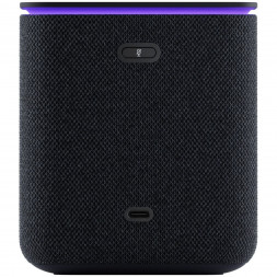 Умная колонка Яндекс Станция Миди с Алисой на YaGPT, чёрный