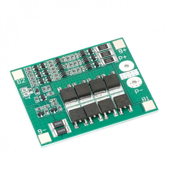 Плата защиты аккумулятора BMS 3S 25A для Li-ion в Кирове