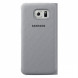 Чехол для Samsung Galaxy S6 S-View Cover (EF-CG920BSE), Silver в Кирове