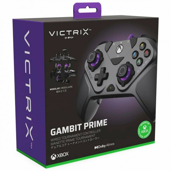 Проводной геймпад PDP Victrix Gambit Prime Tournament Controller Xbox One/Series/PC, черный в Кирове