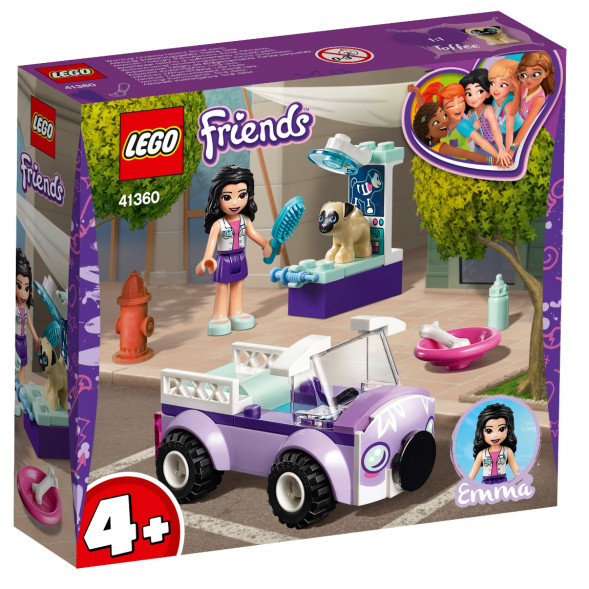 Конструктор LEGO Friends 41360 Передвижная ветклиника Эммы в Кирове