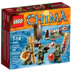 Конструктор LEGO Legends of Chima 70231 Лагерь Клана Крокодилов