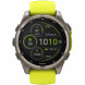 Умные часы Garmin Fenix 8, 51 мм, Solar, Sapphire Titanium with AMP Yellow/Graphite Silicone Band 010-02907-20 в Кирове