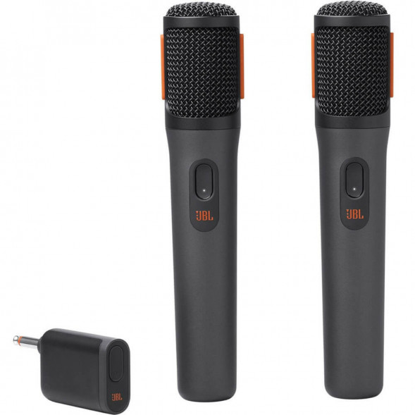 Беспроводной микрофон JBL PartyBox Wireless Mic (2 шт.) черный в Кирове