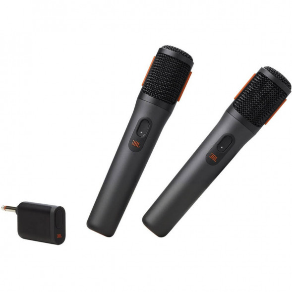 Беспроводной микрофон JBL PartyBox Wireless Mic (2 шт.) черный в Кирове