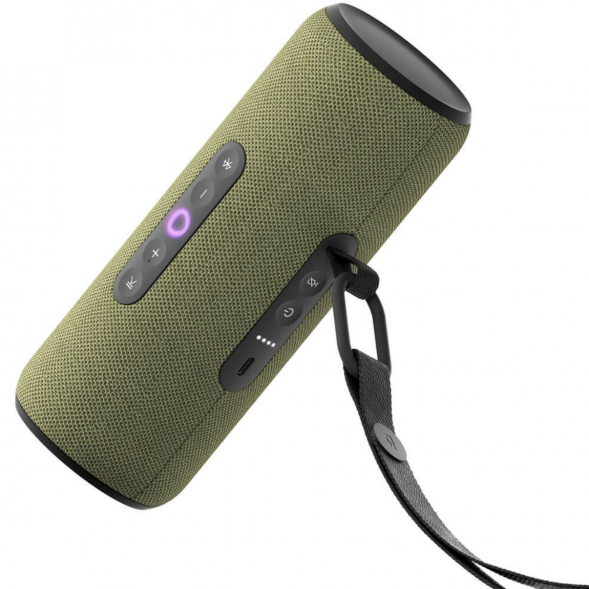 Умная портативная колонка Яндекс Станция Стрит с Алисой, зелёный в Кирове