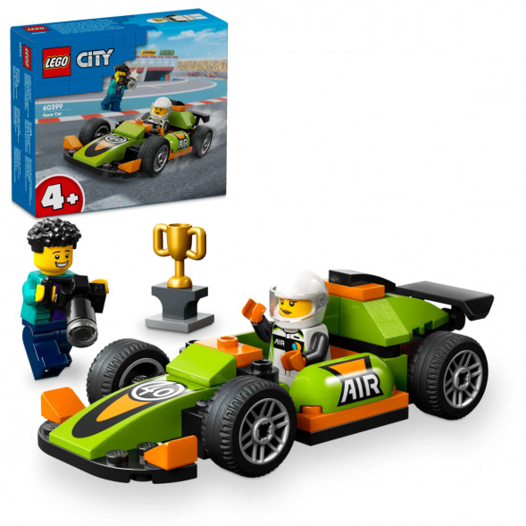 Конструктор LEGO City 60399 Зеленый Гоночный автомобиль в Кирове