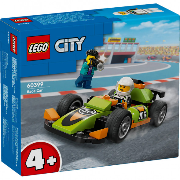 Конструктор LEGO City 60399 Зеленый Гоночный автомобиль в Кирове