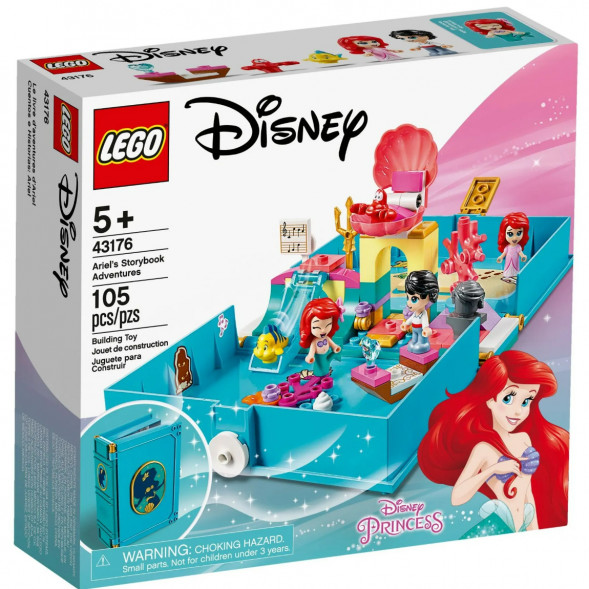 Конструктор LEGO Disney Princess 43176 Книга сказочных приключений Ариэль в Кирове