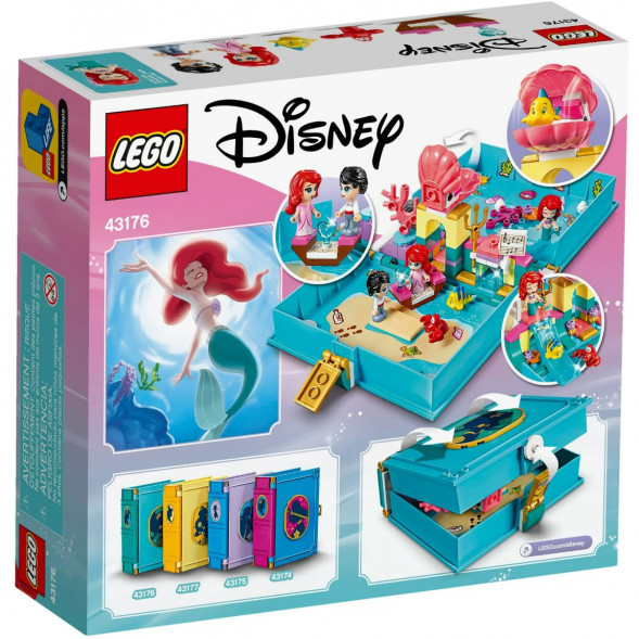 Конструктор LEGO Disney Princess 43176 Книга сказочных приключений Ариэль в Кирове