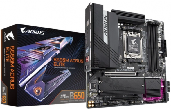 Материнская плата GIGABYTE B650M AORUS ELITE mATX в Кирове