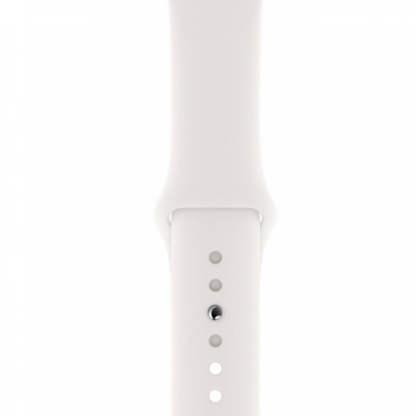 Ремешок для Apple Watch 40mm White Sport Band (MTP52ZM/A), белый в Кирове