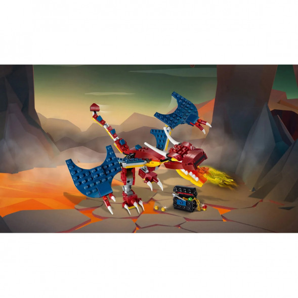 Конструктор LEGO Creator 31102 Огненный дракон в Кирове