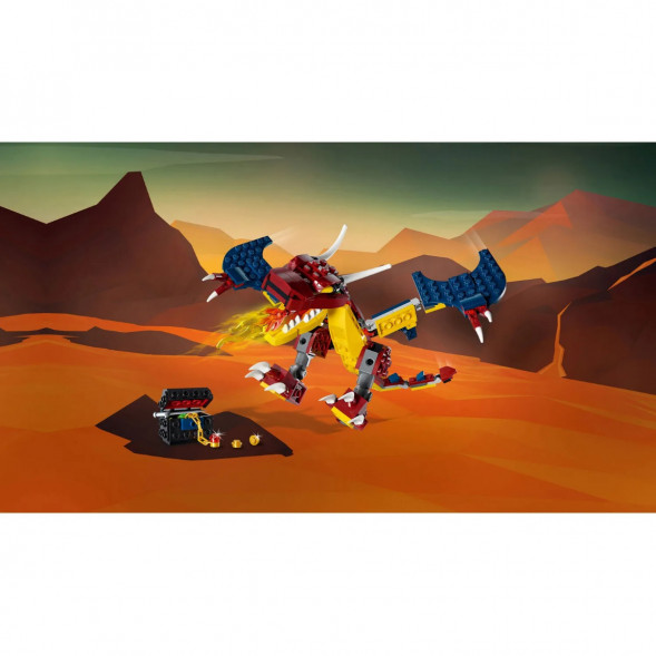 Конструктор LEGO Creator 31102 Огненный дракон в Кирове