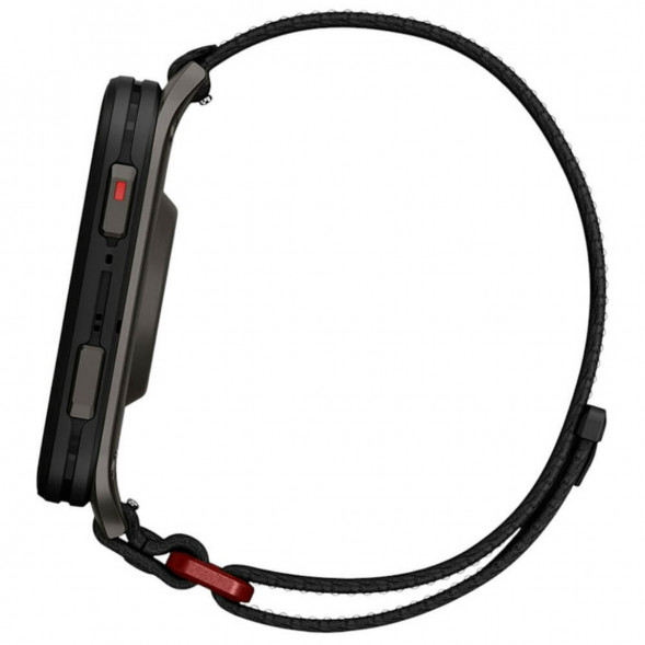 Умные часы Garmin Venu X1 Black с чёрным нейлоновым ремешком ComfortFit 010-02980-02 в Кирове