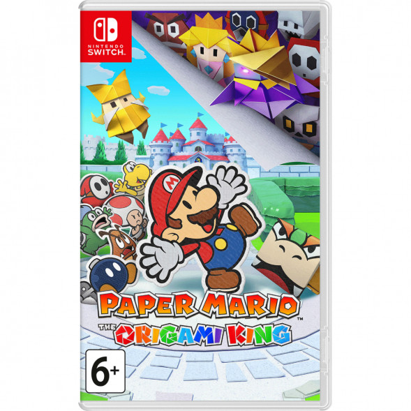 Игра Paper Mario: The Origami King [Nintendo Switch, английская версия] в Кирове