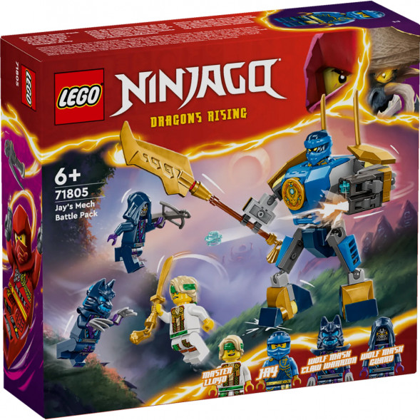 Конструктор LEGO Ninjago 71805 Боевой набор мехов Джея в Кирове