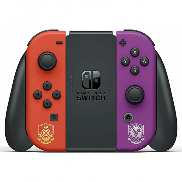 Игровая приставка Nintendo Switch OLED 64 ГБ, Pokemon Scarlet &amp;amp; Violet Edition в Кирове