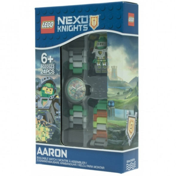 Часы LEGO Nexo Knights 8020523 Аарон с минифигуркой в Кирове
