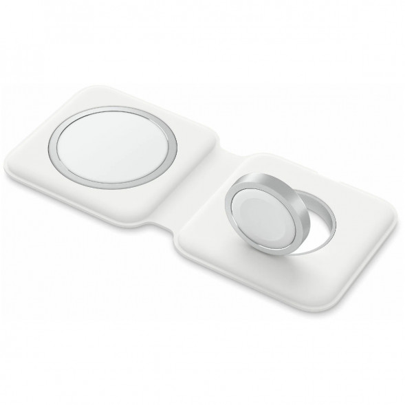 Двойное зарядное устройство Apple MagSafe Duo Charger MHXF3AM/A, белый в Кирове