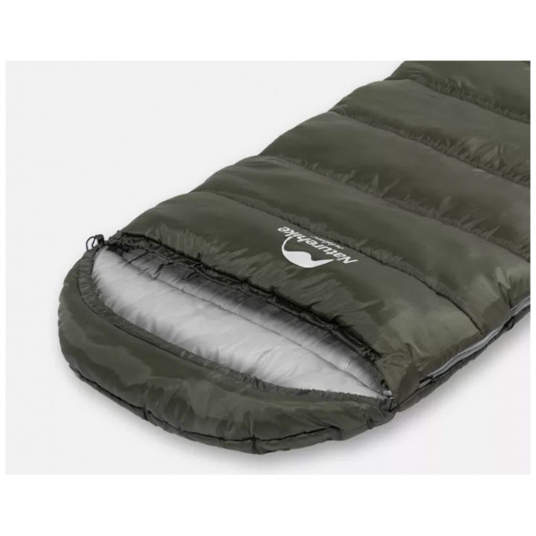 Спальный мешок NH20MSD07-U350S (Правый), темно-зеленый в Кирове
