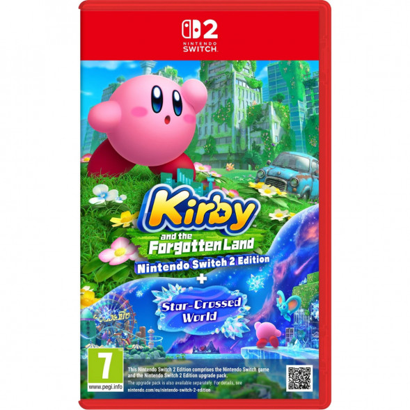 Игра Kirby and the Forgotten Land + Star-Crossed World [Nintendo Switch 2, английская версия] в Кирове