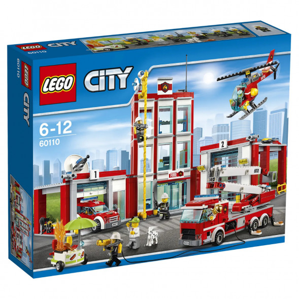 Конструктор LEGO City 60110 Пожарная часть в Кирове