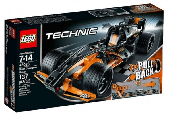 Конструктор LEGO Technic 42026 Чёрный гоночный автомобиль в Кирове