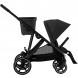 Детская коляска Cybex Gazelle S BLK Moon Black с корзиной и дождевиком в Кирове