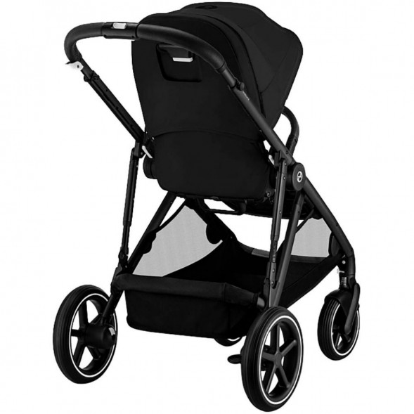 Детская коляска Cybex Gazelle S BLK Moon Black с корзиной и дождевиком в Кирове