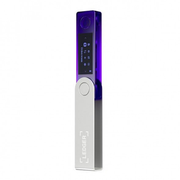 Аппаратный криптокошелек Ledger Nano X, Cosmic Purple в Кирове
