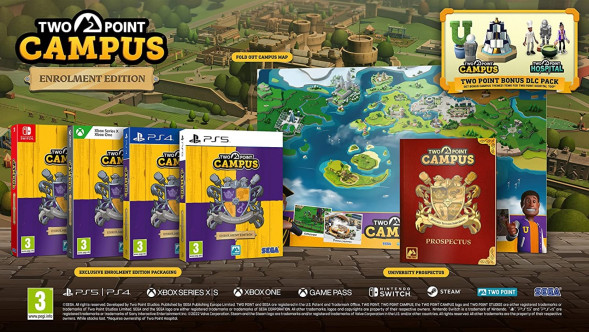 Игра Two Point Campus. Enrolment Edition [PS4, английская версия] в Кирове