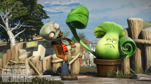 Игра Plants vs. Zombies: Garden Warfare [PS4, английская версия] в Кирове