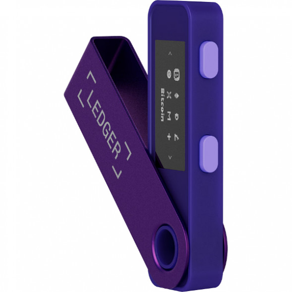 Криптокошелек Ledger Nano S Plus 1 шт., Purple Amethyst в Кирове