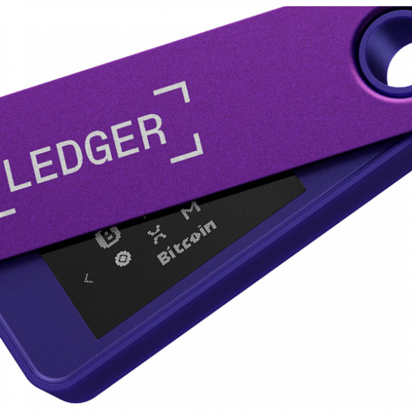 Криптокошелек Ledger Nano S Plus 1 шт., Purple Amethyst в Кирове