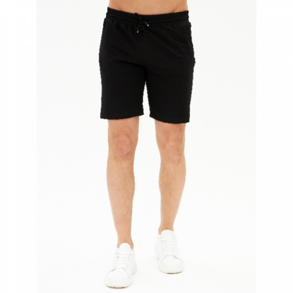 Шорты мужские трикотажные, черный, L в Кирове