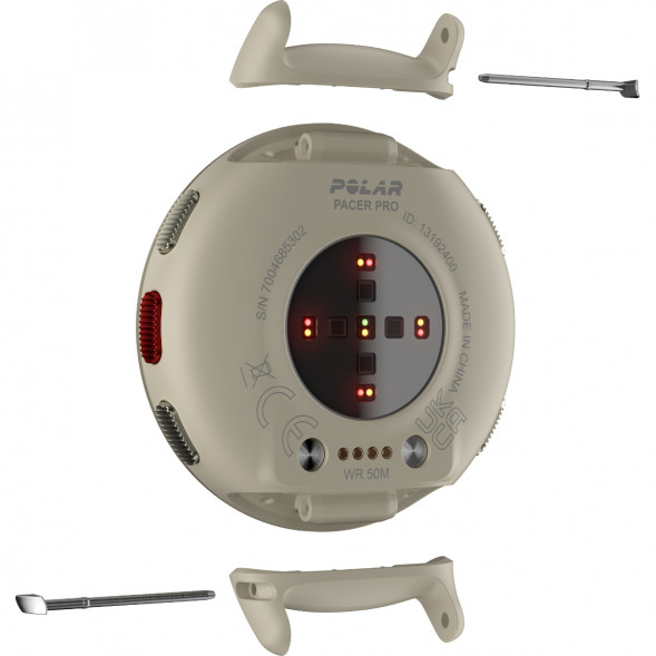 Умные часы Polar Pacer Pro, White Cloud (S-L) в Кирове