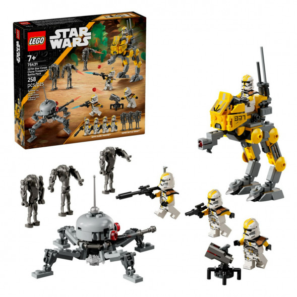 Конструктор LEGO Star Wars 75431 Боевой набор клонов 327-го звездного корпуса в Кирове