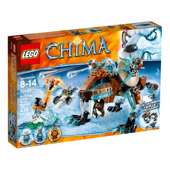Конструктор LEGO Legends of Chima 70143 Саблезубый шагающий робот Сэра Фангара в Кирове