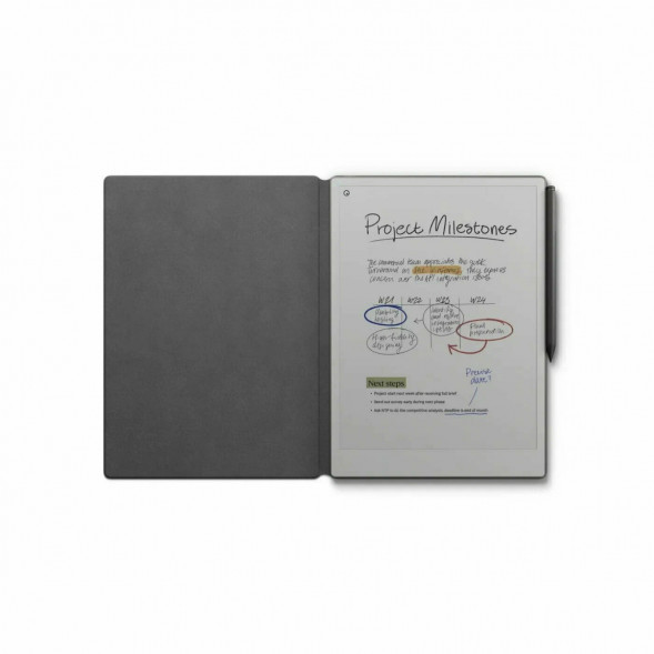 Графический планшет reMarkable Paper Pro + Marker Plus + чехол Book Folio Leather Black в Кирове