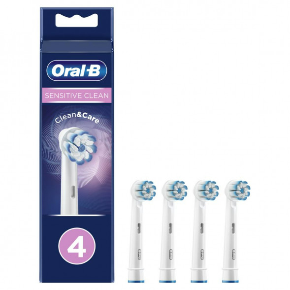 Насадки на зубные щетки Oral-B Sensitive Clean, 4 шт. в Кирове