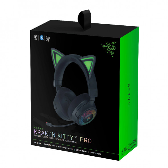 Наушники Razer Kraken Kitty V3 Pro черный 2025 в Кирове