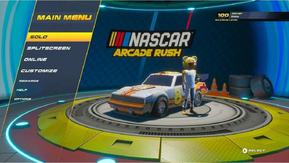 Игра NASCAR Arcade Rush [PS5, английская версия] в Кирове