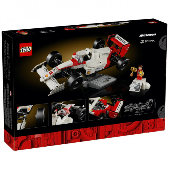 Конструктор LEGO Коллекционные наборы 10330 McLaren F1 MP4/4 и Айртон Сенна в Кирове
