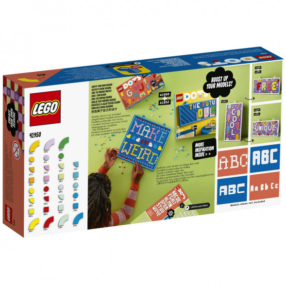 Конструктор LEGO 41950 Большой набор тайлов: буквы в Кирове