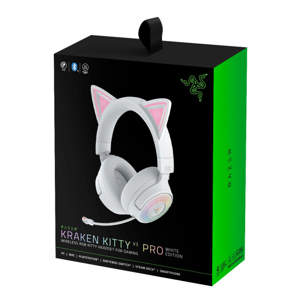 Наушники Razer Kraken Kitty V3 Pro Белый 2025 в Кирове